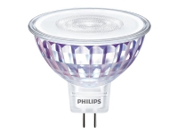 Philips - LED-spot lyspære - GU5.3 - 5 W (tilsvarende 35 W) - klasse G - indstilleligt varmt hvidt lys - 2200-2700 K