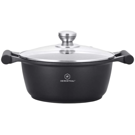 Gryde med Låg, 4.8 L - Ø 26 cm