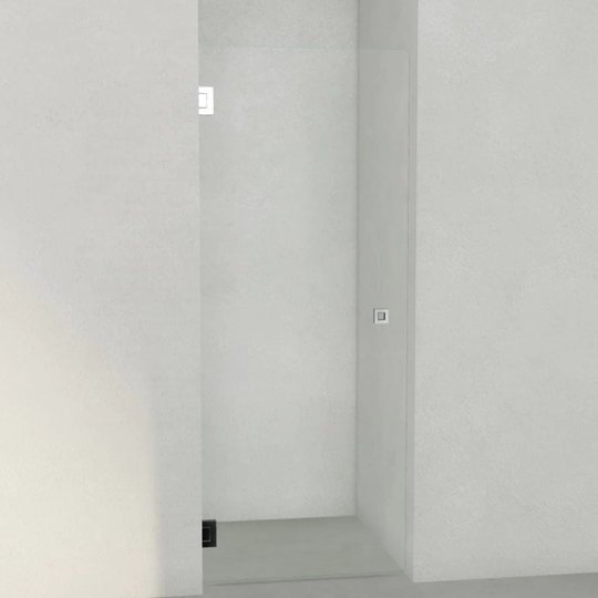 INR Iconic Nordic Rooms Dusjnisje ARC 2 Original Krom / 80cm Klart Glass