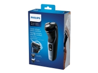 Philips Series 3000 S3133 - Shaver - trådløs - skinnende blå