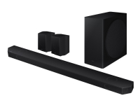 Samsung HW-Q930B - Q Series - lydbarsystem - til hjemmebiograf - 9.1.4-kanal - trådløs - Bluetooth, Wi-Fi - App-kontrolleret - 540 Watt (Total) - sort
