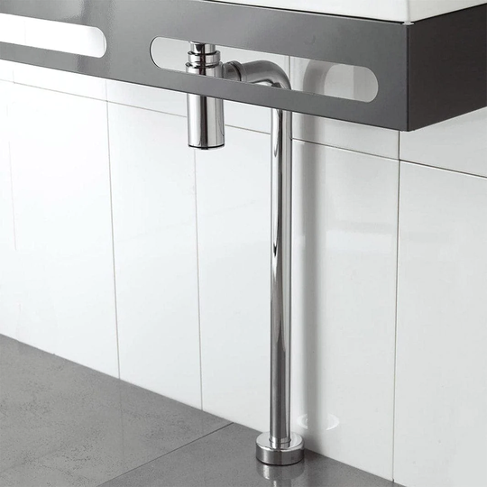 Svedbergs Design Vannkås Krom Universal Gulv