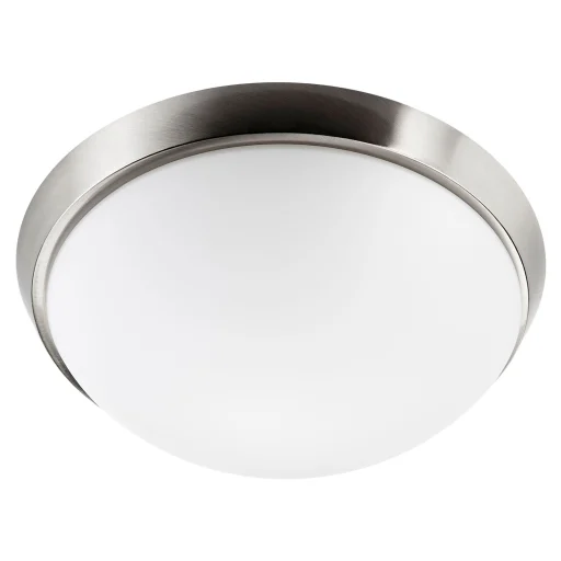 Plafond Calando 10W LED 3000K børstet stål IP44