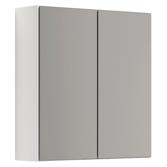 Dansani Mido+ Select Speilskap Uten Lamper B50-120xh64cm Hvit Høyglans / 60cm
