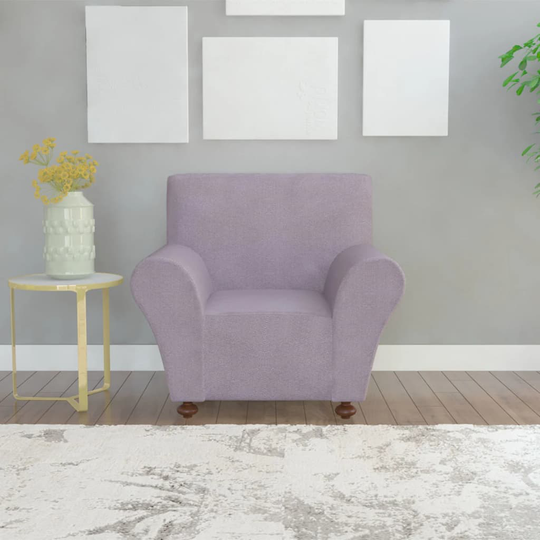 vidaXL sofaovertræk, stræk, gråt, polyesterjersey
