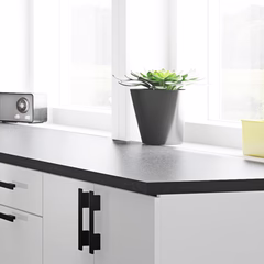 Linn Bad Benkeplate for Vaskerom Hvit Matt / 60cm
