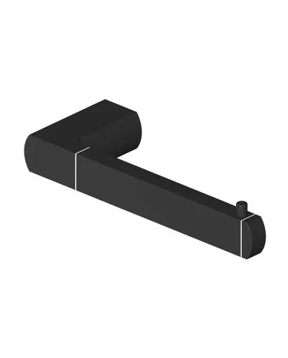 Gustavsberg Square toalettpapirholder matt sort