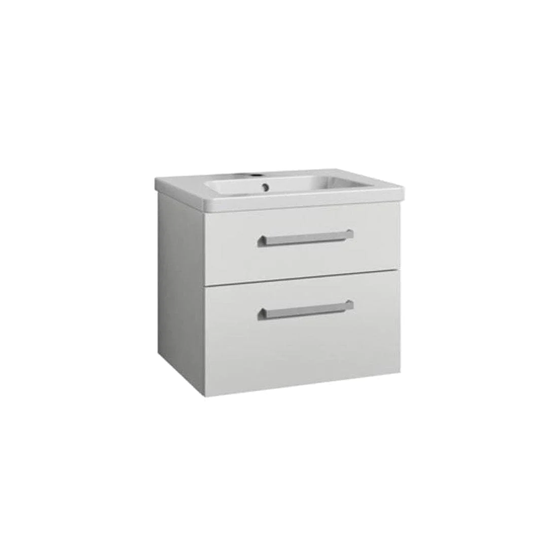 Svedbergs Signum D45 Møbelpakke - Servantskap med Servant 60cm / Hvit Matt