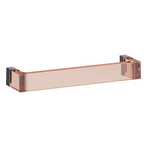 Kartell Laufen Rail håndklestang, 30 cm, pudderrosa