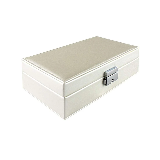 Smykkeskrin 21 x 12 - Hvid