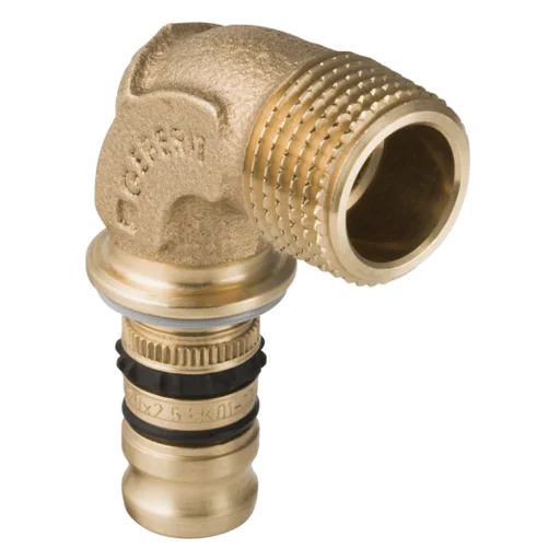16 mm x 1/2" Overgangsvinkelnippel Mepla