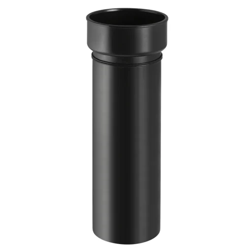 90 mm Koblingsrør for gulvmontert sort PEH Geberit