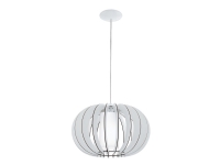 EGLO STELLATO 2 PENDEL Ø400 OPAL/HVID