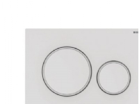 Geberit Sigma20 betjen.plade - 246x164x12mm hvid/mathvid