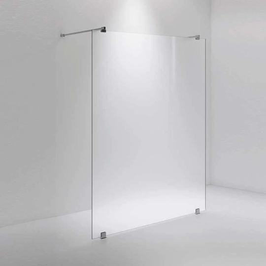 INR Iconic Nordic Rooms Dusjvegg ARC 43 Måltilpasset Krom / Opal Frostet Glass
