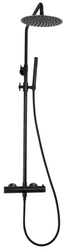 Primy Pleasure 2 Dusjsystem m/Termostat, Sort