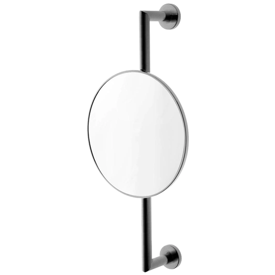 Tapwell Ta816 SminkespeilØ208mm Brushed Black Chrome