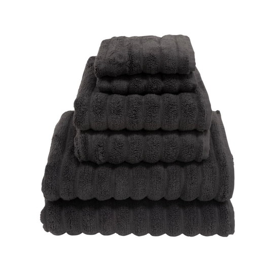 Vikingbad Ultramyk Håndkleklut 30x30cm - 4stk pr Pakke Mørk grå