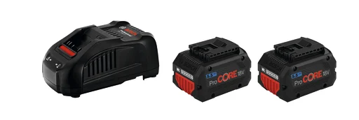 Bosch ProCORE batteripakke 18 V med 2x5,5 Ah og GAL 1880CV lader