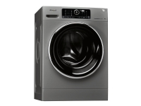 Whirlpool AWG 912 S/PRO, Front-læsning, 9 kg, 1200 rpm, 11500 L, Sort, Grå