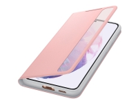 Samsung Smart Clear View Cover EF-ZG996 - Flipomslag til mobiltelefon - pink - for Galaxy S21+ 5G