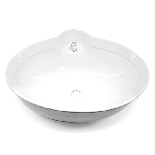 Bathco Titanic Porselensservant B50xd41cm - Toppmontert Hvit