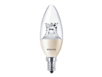 Philips MASTER LEDcandle DT - LED-lyspære - form: B38 - klar finish - E14 - 4 W (tilsvarende 25 W) - klasse A+ - varmt hvidt lys - 2200-2700 K