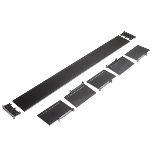 Gustavsberg Artic skuffedeler, 100 cm, sort