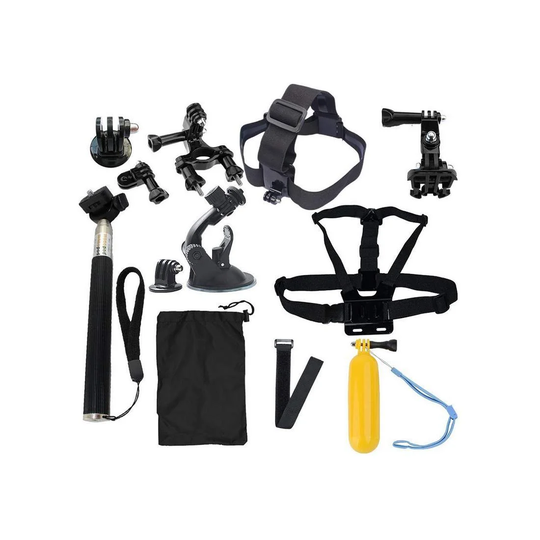 GoPro Tilbehør - 11 Dele Combokit