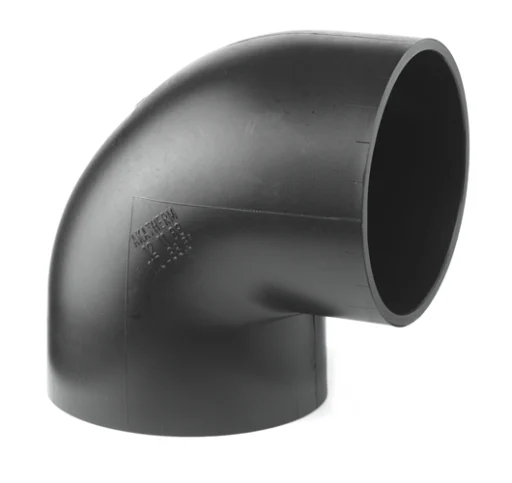 Geberit 56 mm 88,5° sort PEH avløpsbend