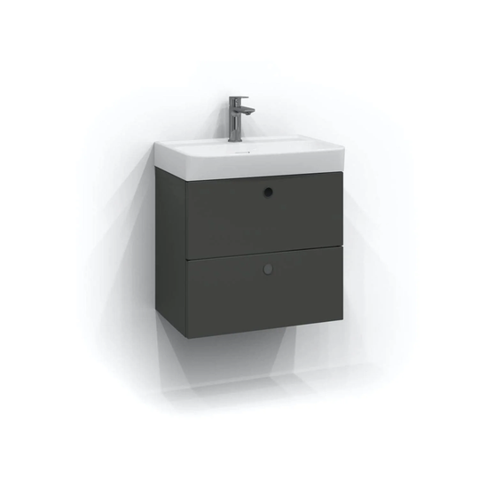 Svedbergs Intro Servantskap 2 Skuffer 55cm / Grafittgrå