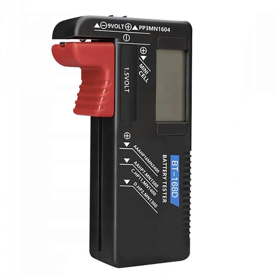 Batteritester med LCD