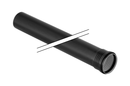 50 x 1500 mm Rør med 1 hylse Silent PP Geberit