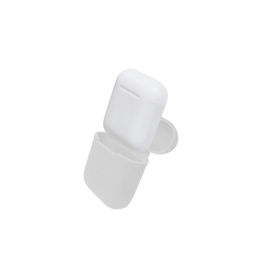 Airpods opbevaring af silikone - Hvid