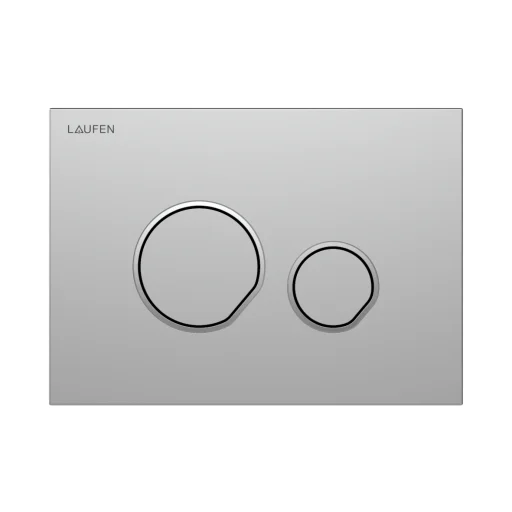 Laufen LIS kontrollplate AW105 duo flush matt krom
