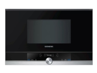 Siemens iQ700 BF634LGS1 - Mikrobølgeovn - til indbygning - 21 liter - 900 W - inox