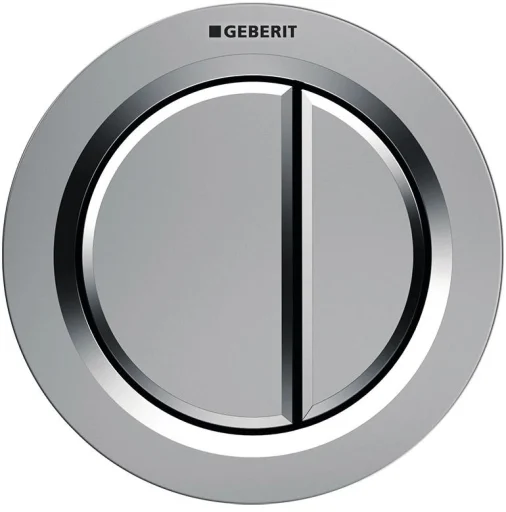 Geberit Type01 Fjernbetjening t/5-40mm vegg, Mattforkrommet