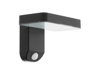 EGLO PASTION SOLCELLE SENSOR IP44 200LM SORT