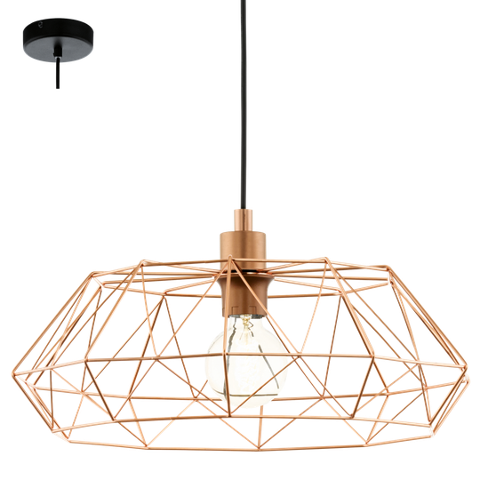 Carlton 2 ceiling lamp (kobber)
