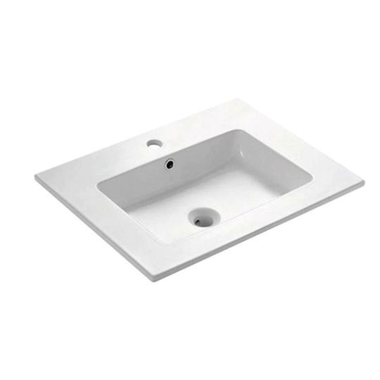 Bathco Liebana Heldekkende Servant B60-100cm - Porselen Hvit / 60cm