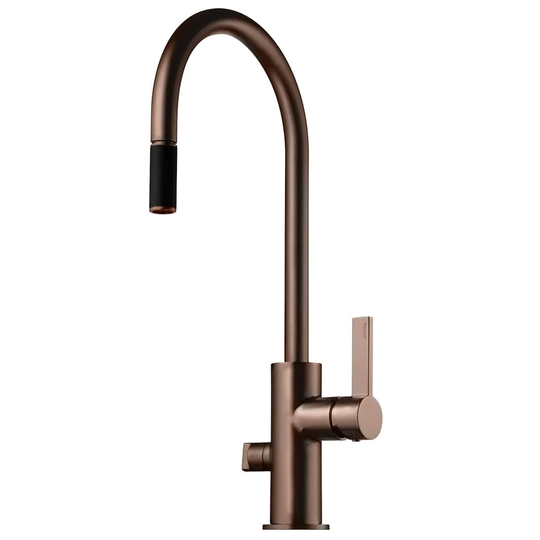 Tapwell Arm885 Kjøkkenarmatur Uttrekk+Avstengning Bronze