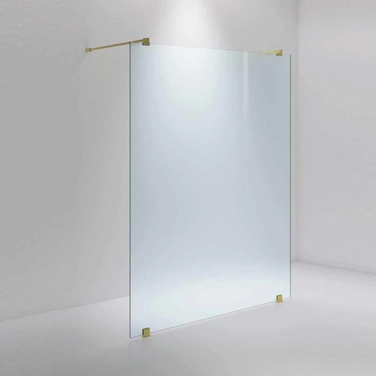 INR Iconic Nordic Rooms Dusjvegg ARC 43 Måltilpasset Messing / Frostet Glass