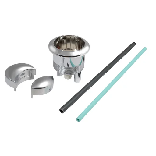 Gustavsberg Nordic T1/U1 trykknapp Duo m/stenger - Krom
