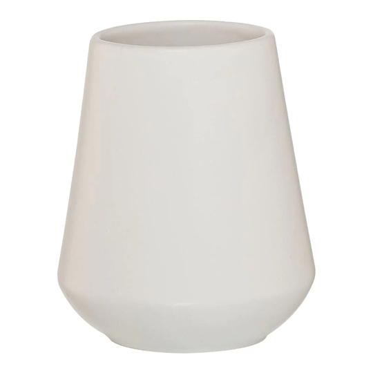 Sealskin Conical Tannglass Hvit