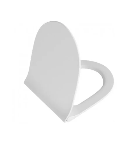 VitrA Sento Slim toalettsete m/soft close & quick release beslag, hvit