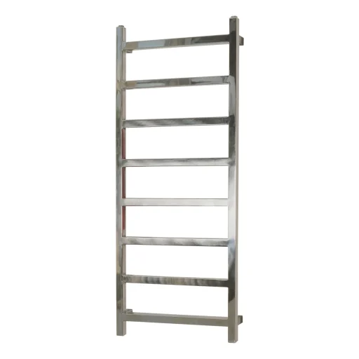 Kriss Upper håndkletørker 1200x500 mm, børstet Stål