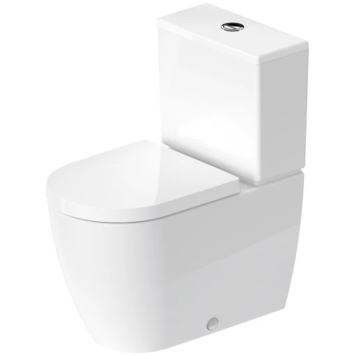 Duravit ME by Starck gulvstående toalett med HygieneGlaze, kun underdel, hvit