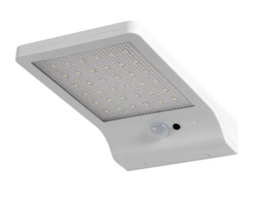 Ledvance DoorLED utendørs vegglampe m/solceller, hvit