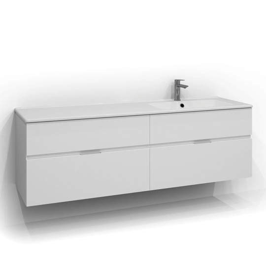 Svedbergs Forma Sans Servantskap 160cm / 45cm Hvit Matt