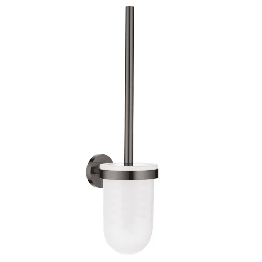 Grohe Essentials toalettbørstesett, polert hard graphite